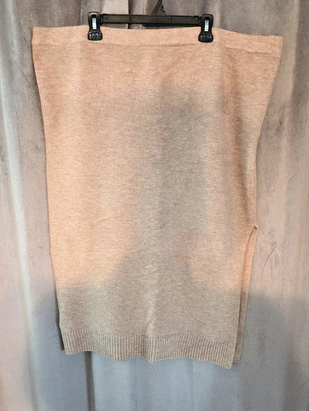 ELOQUII Knit Midi Skirt Brown Size 26/28